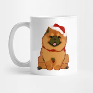 Cute Chow Chow Drawing Mug